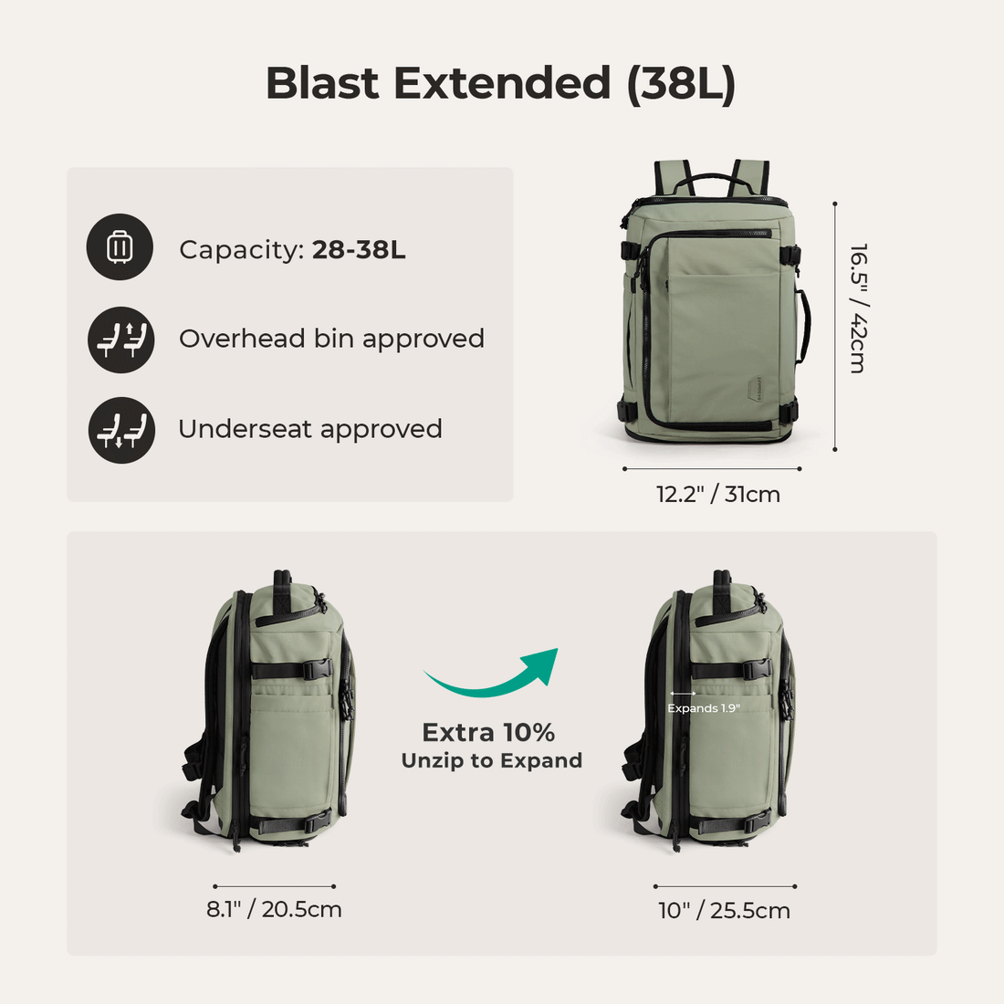Blast Travel Backpack BAGSMART blast-travel-backpack-bagsmart