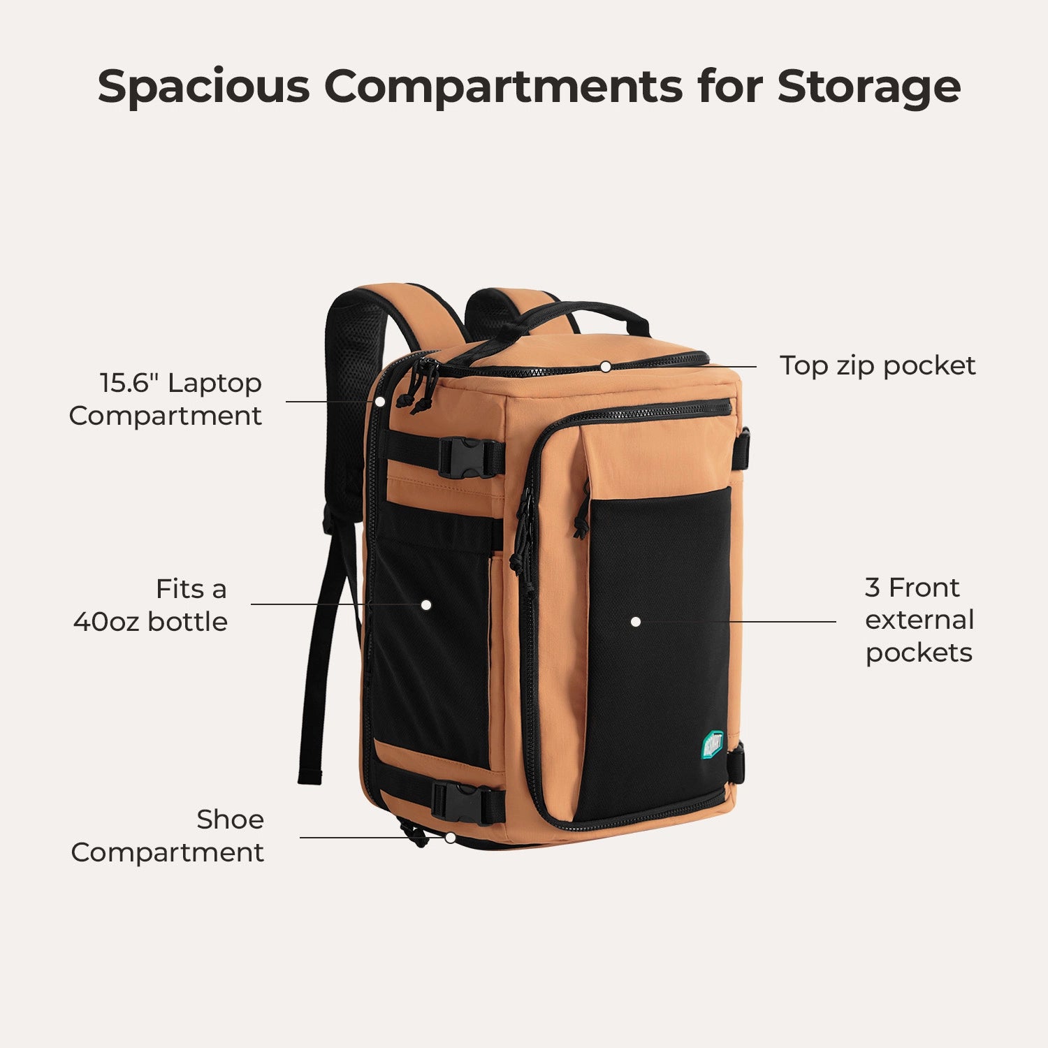 Blast Mesh Travel Backpack