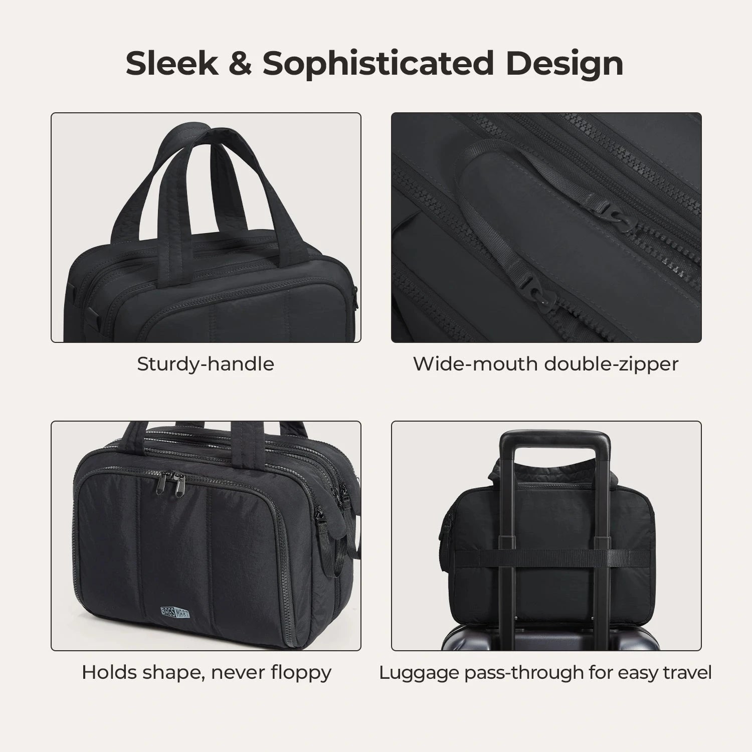 Crush Hanging Toiletry Bag BAGSMART