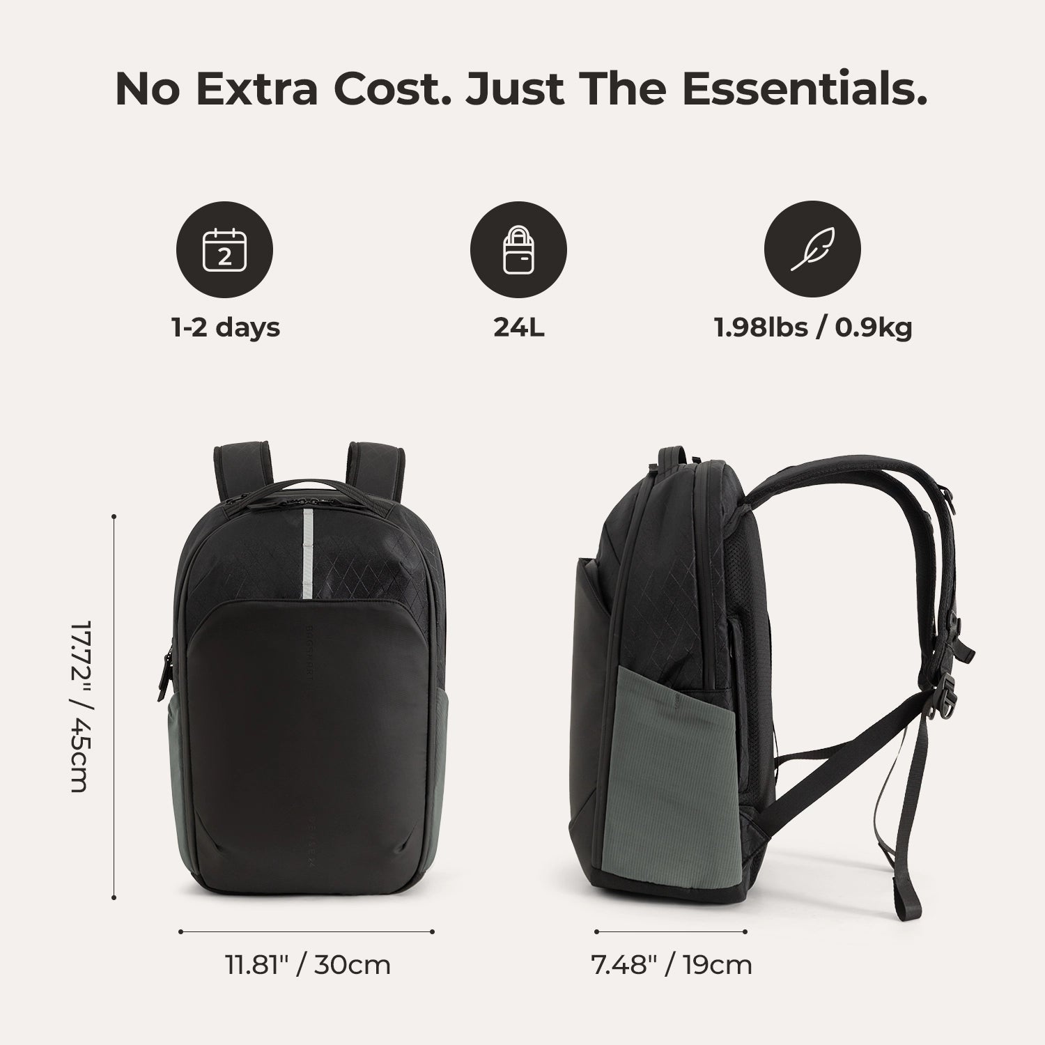 Dense 24L Urban Pack BAGSMART
