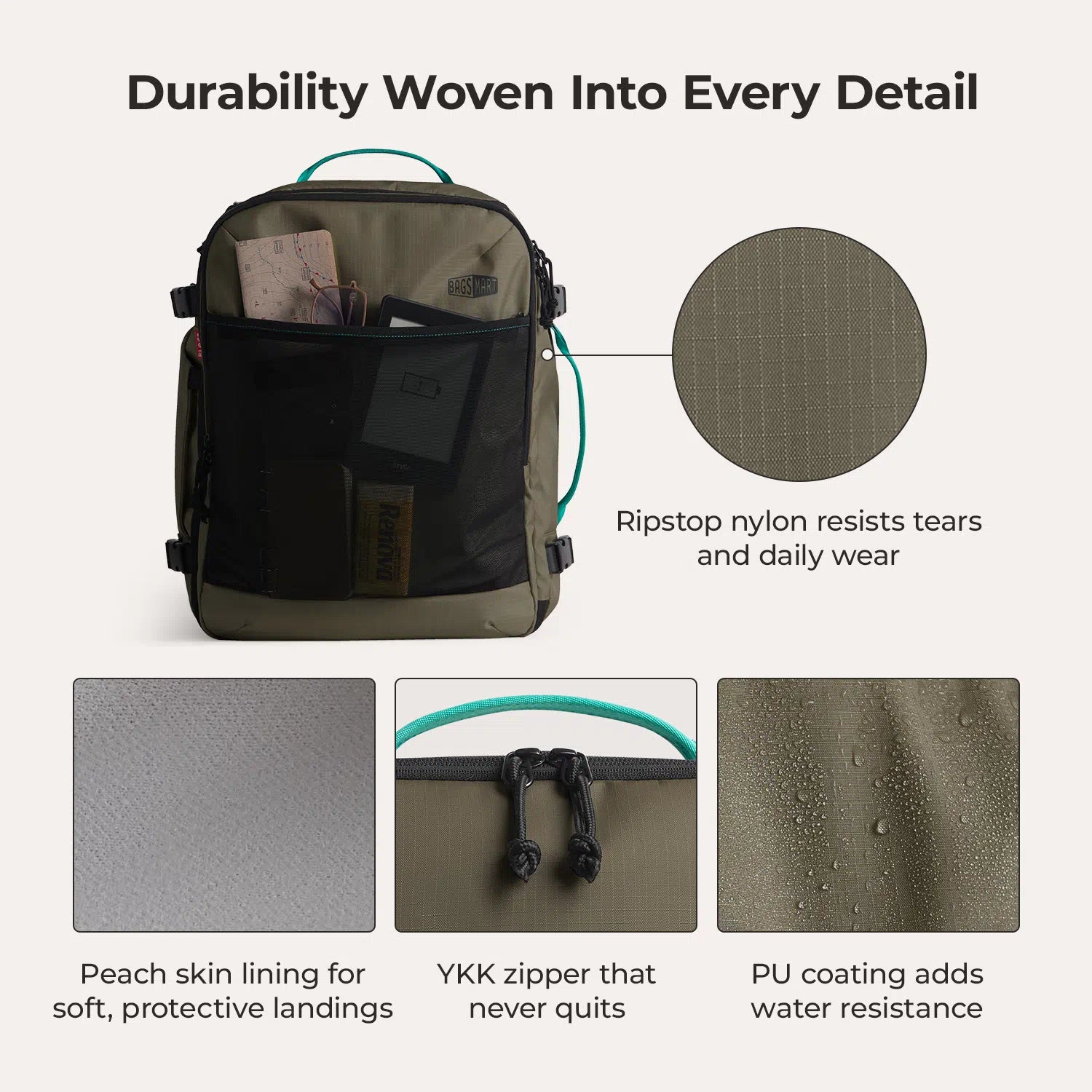 Blast Pro 40L Travel Backpack BAGSMART