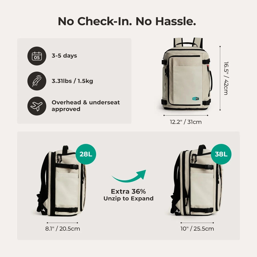 Blast Pro 38L Travel Backpack BAGSMART