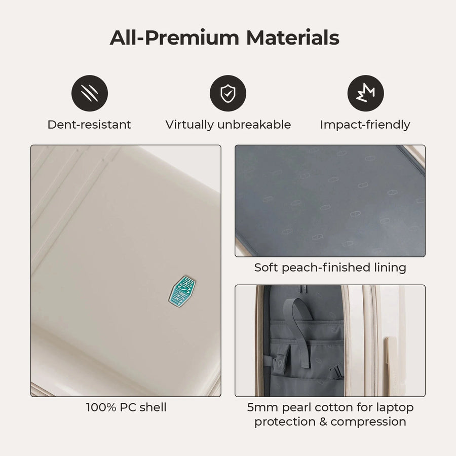 Getaway 20'' Carry-on: Front-Opening BAGSMART