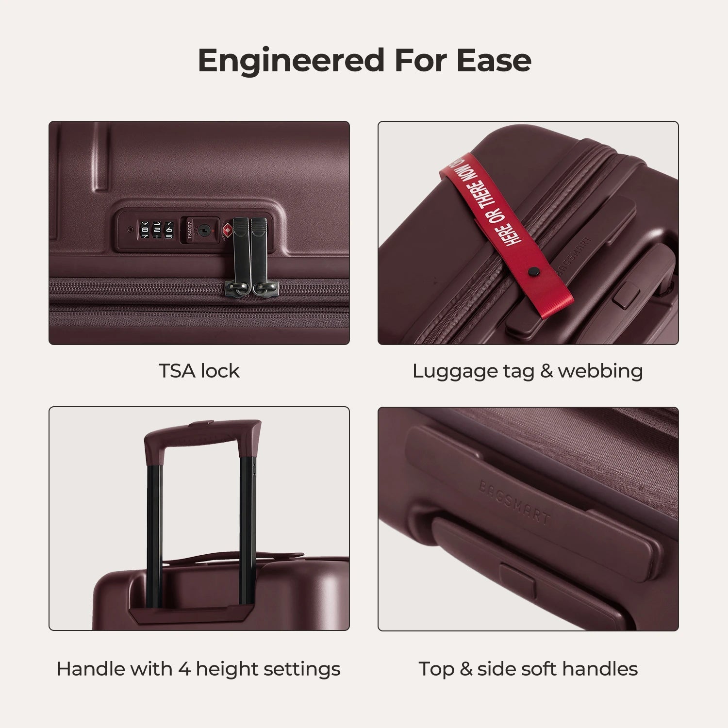 Getaway 20" Carry-On BAGSMART