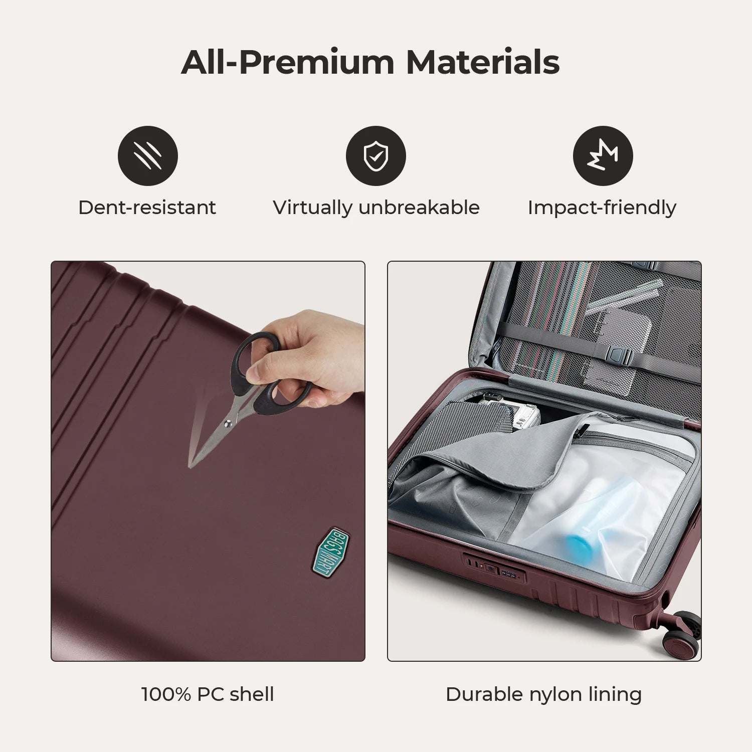 Getaway 20" Carry-On BAGSMART