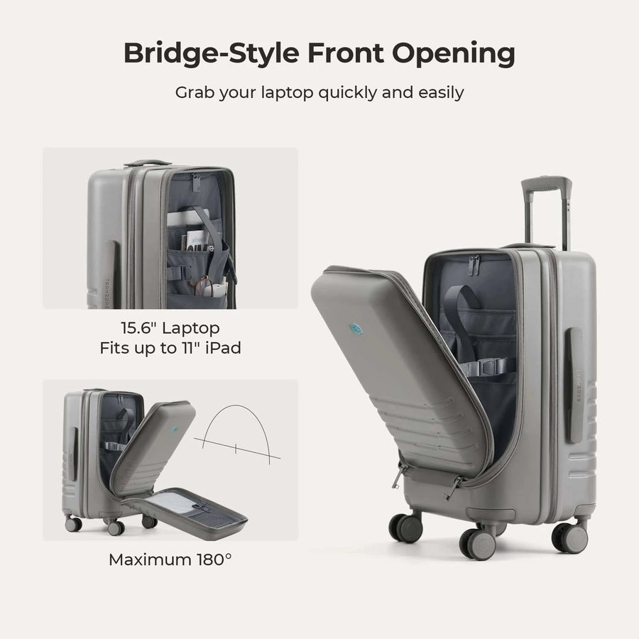 Getaway 20'' Carry-on: Front-Opening BAGSMART