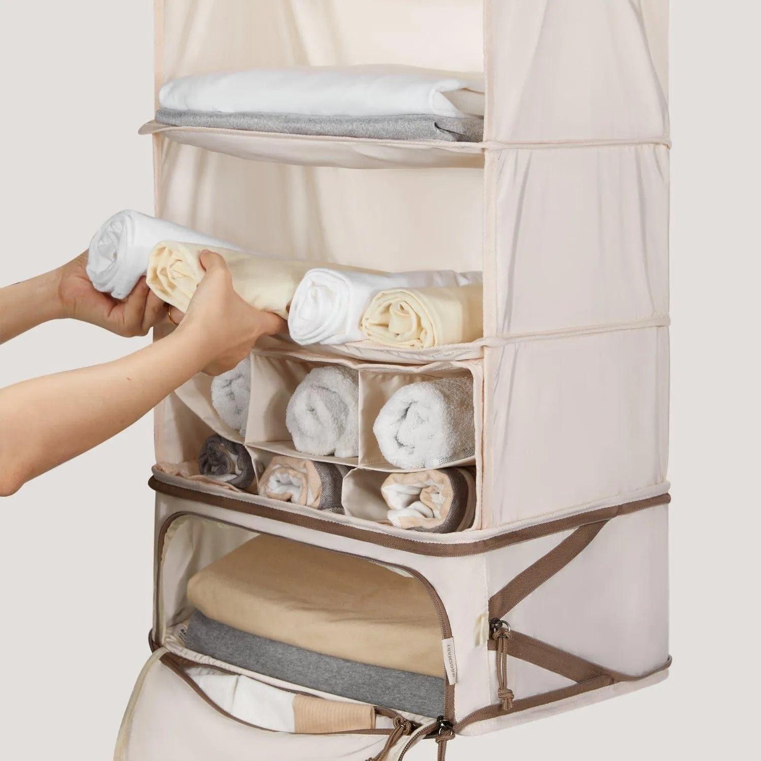 Hanging Foldable Compression Packing Cubes - BAGSMART