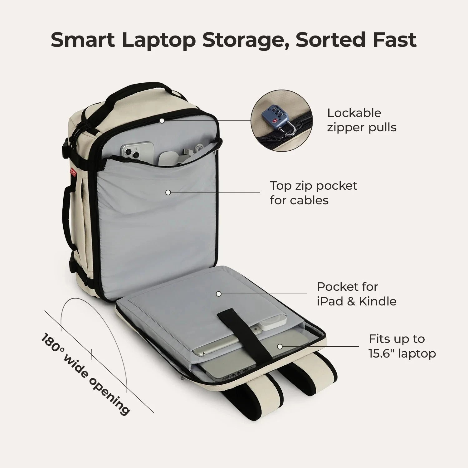 Blast Pro 38L Travel Backpack BAGSMART