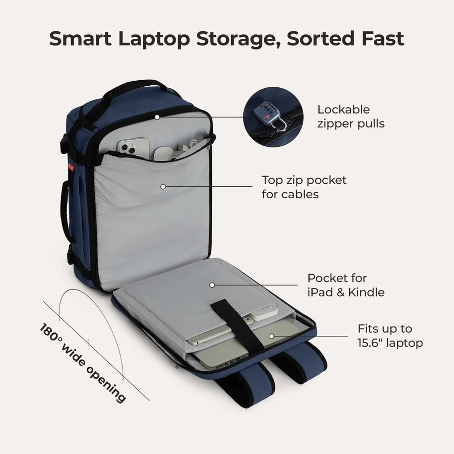 Blast Pro 38L Travel Backpack BAGSMART