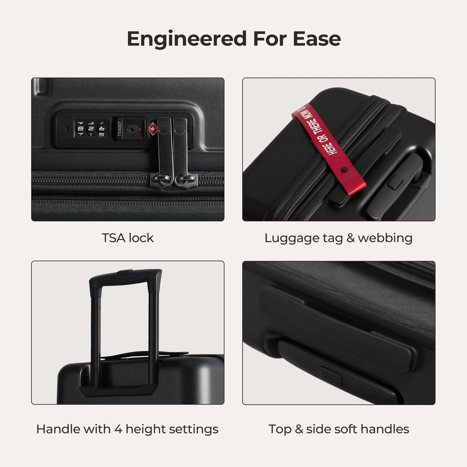 Getaway 20" Carry-On BAGSMART