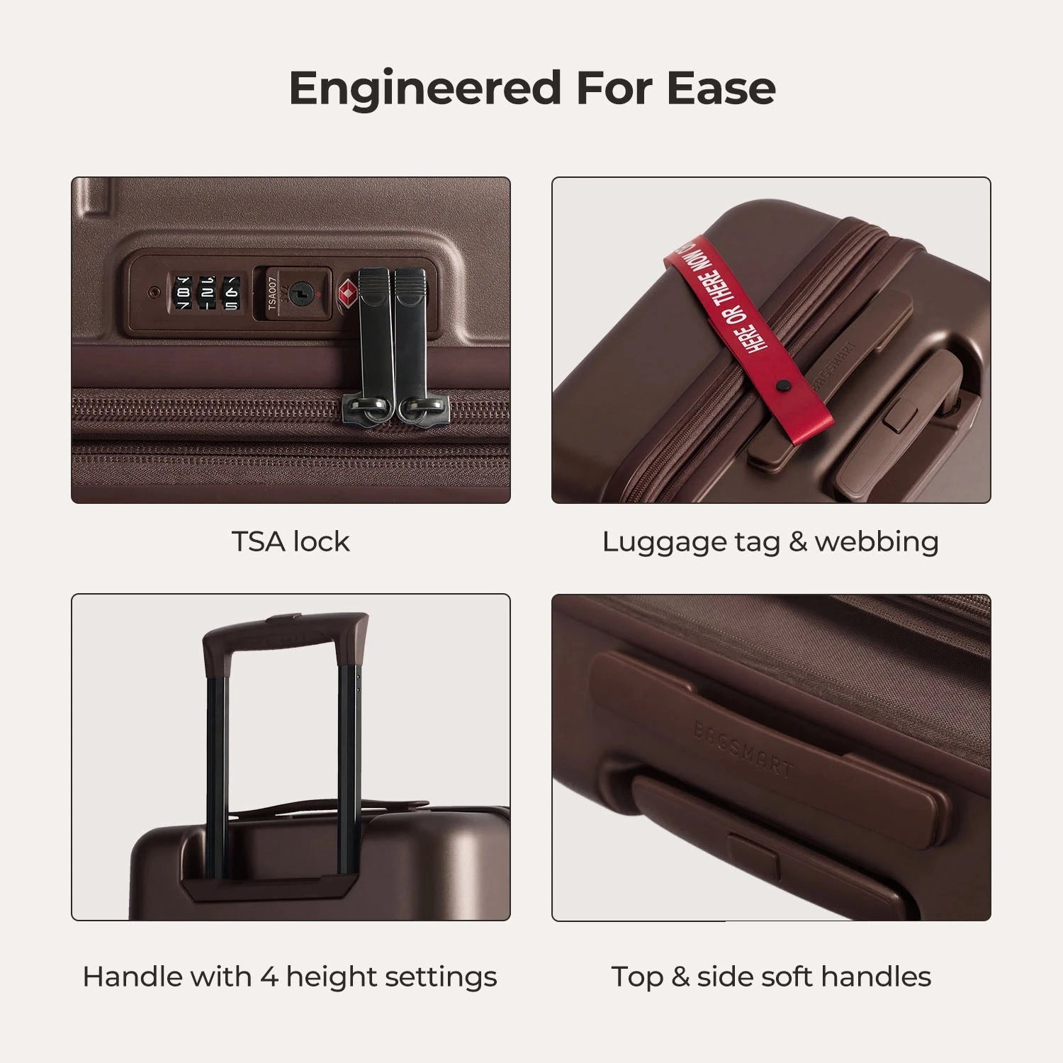 Getaway 20" Carry-On BAGSMART