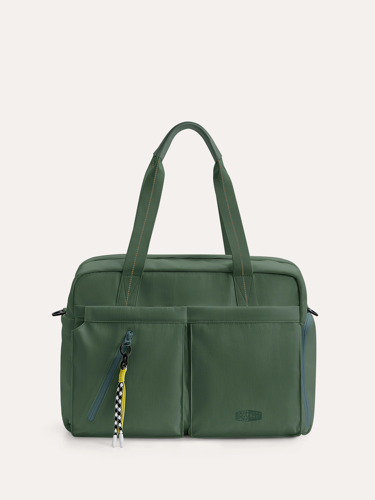 BAGSMART Moss Overnighter duffel bag in fern green