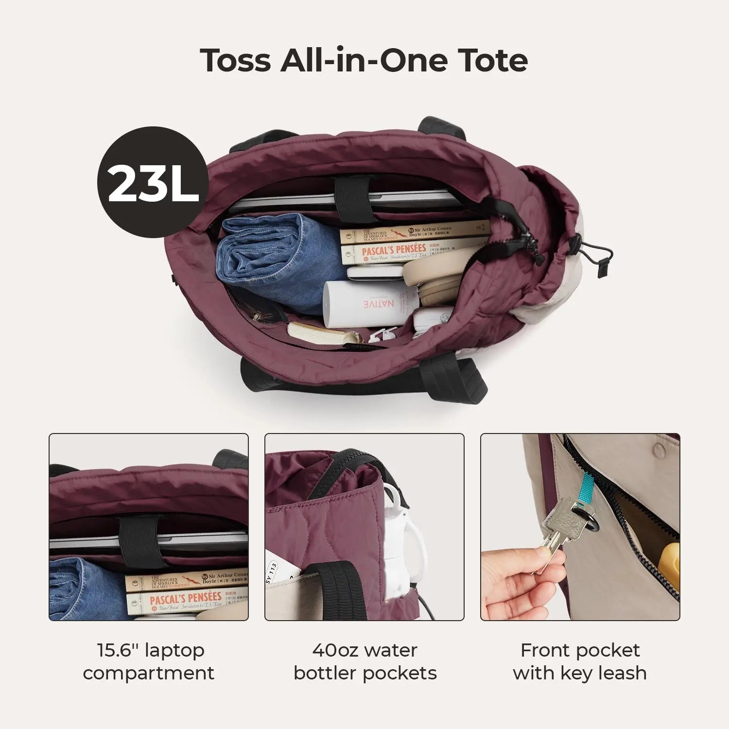 Paz 23L Tote BAGSMART