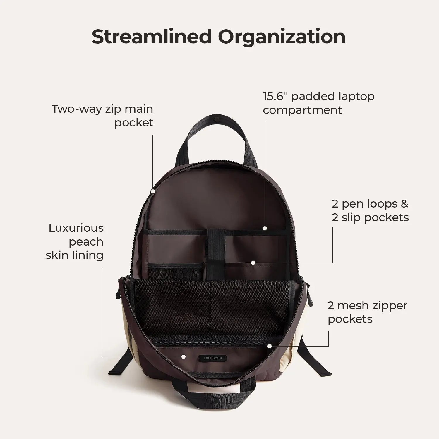 Paz 23L Backpack BAGSMART