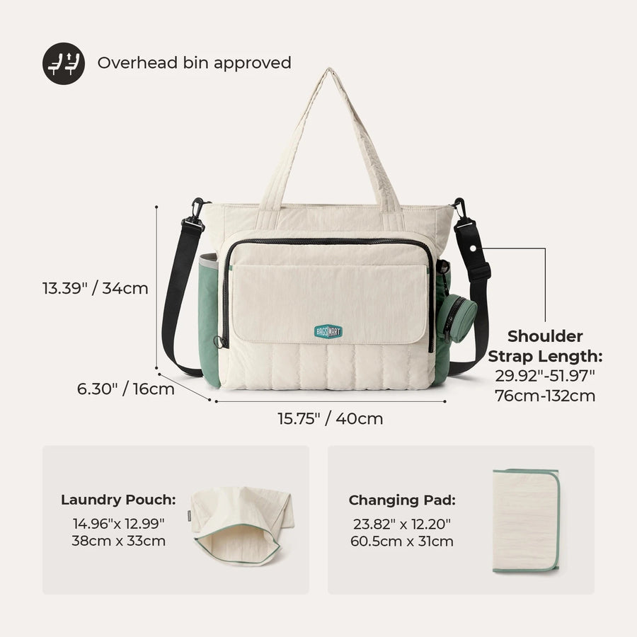 Paz 25L Diaper Tote BAGSMART