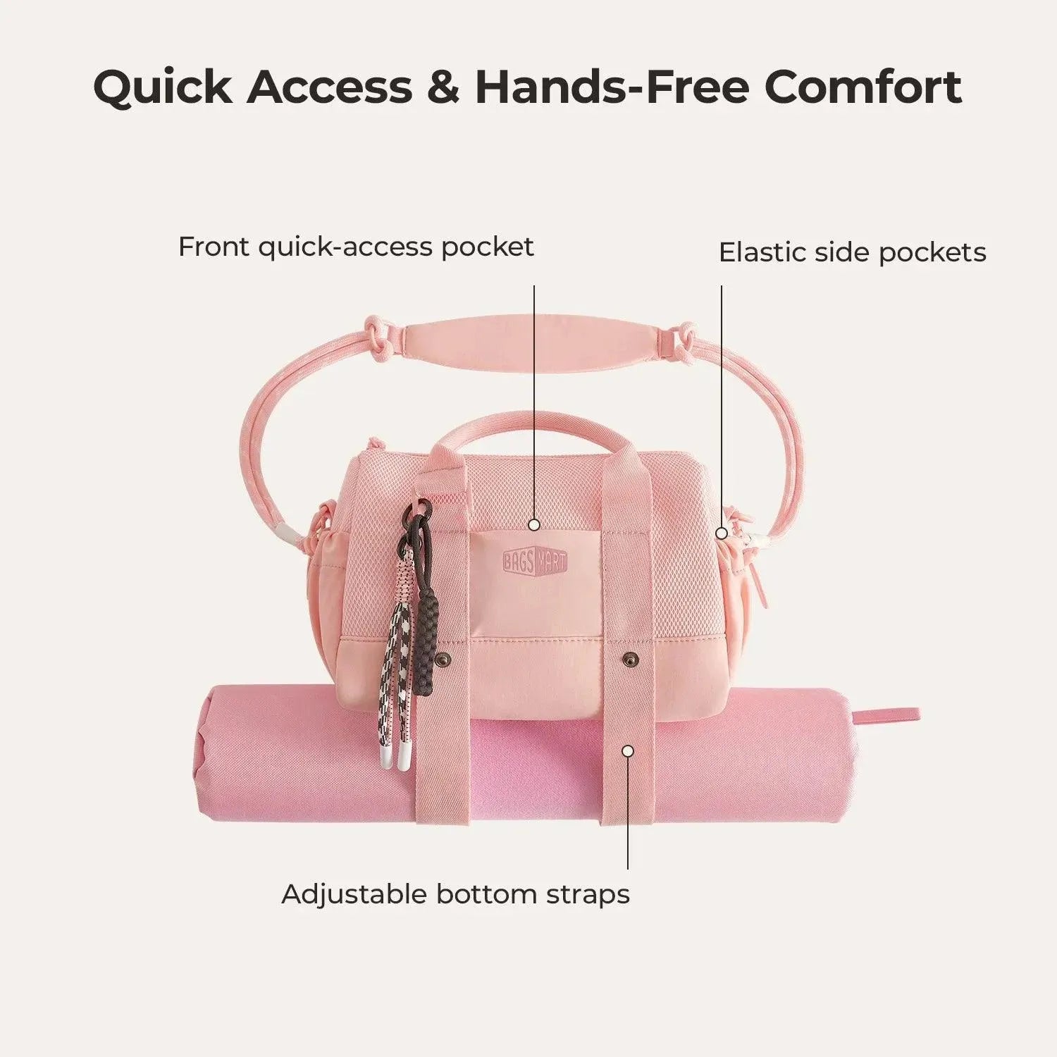 5.5L Mini Gym Duffle Bag (FREE GIFT) - BAGSMART