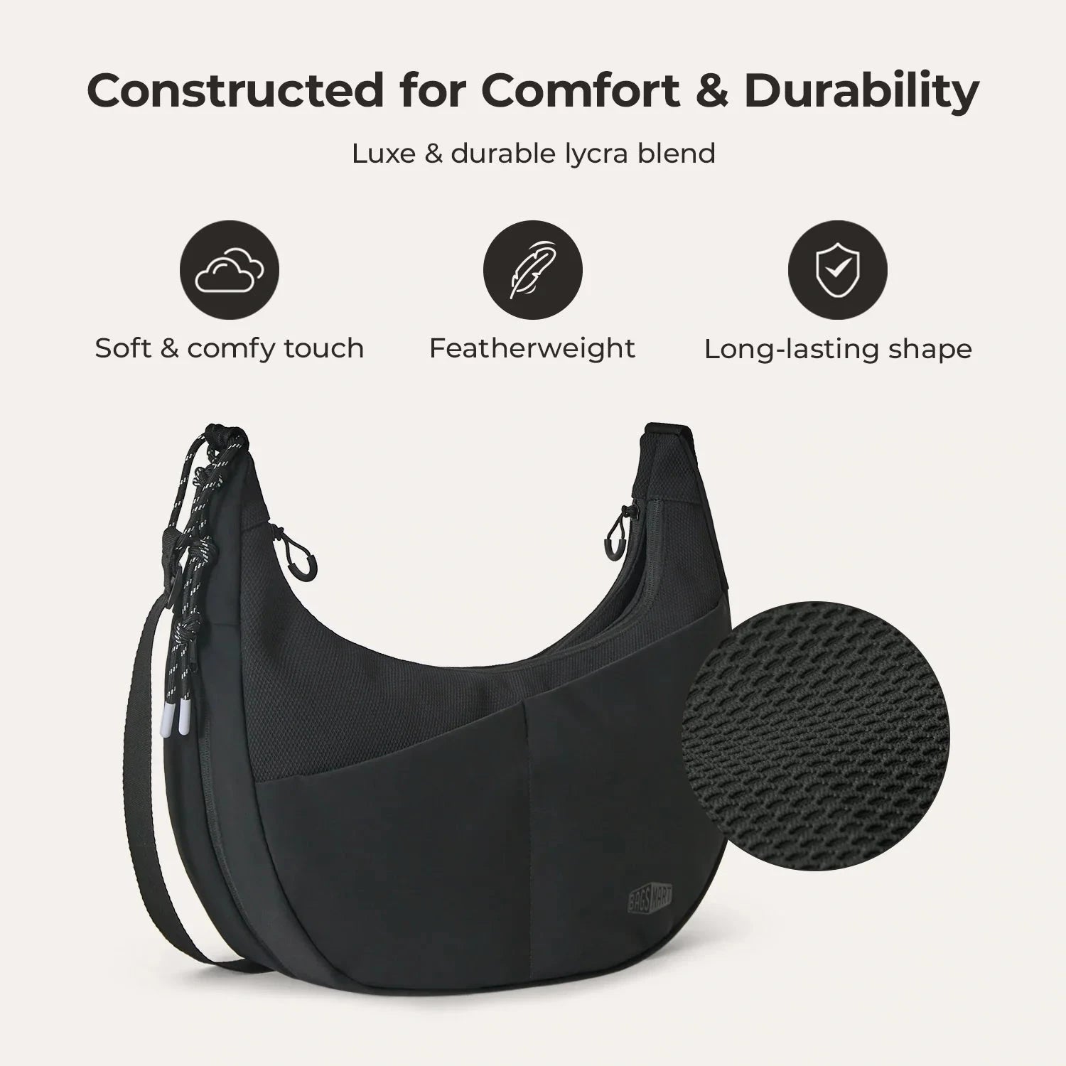 REIKI Hobo Bag BAGSMART