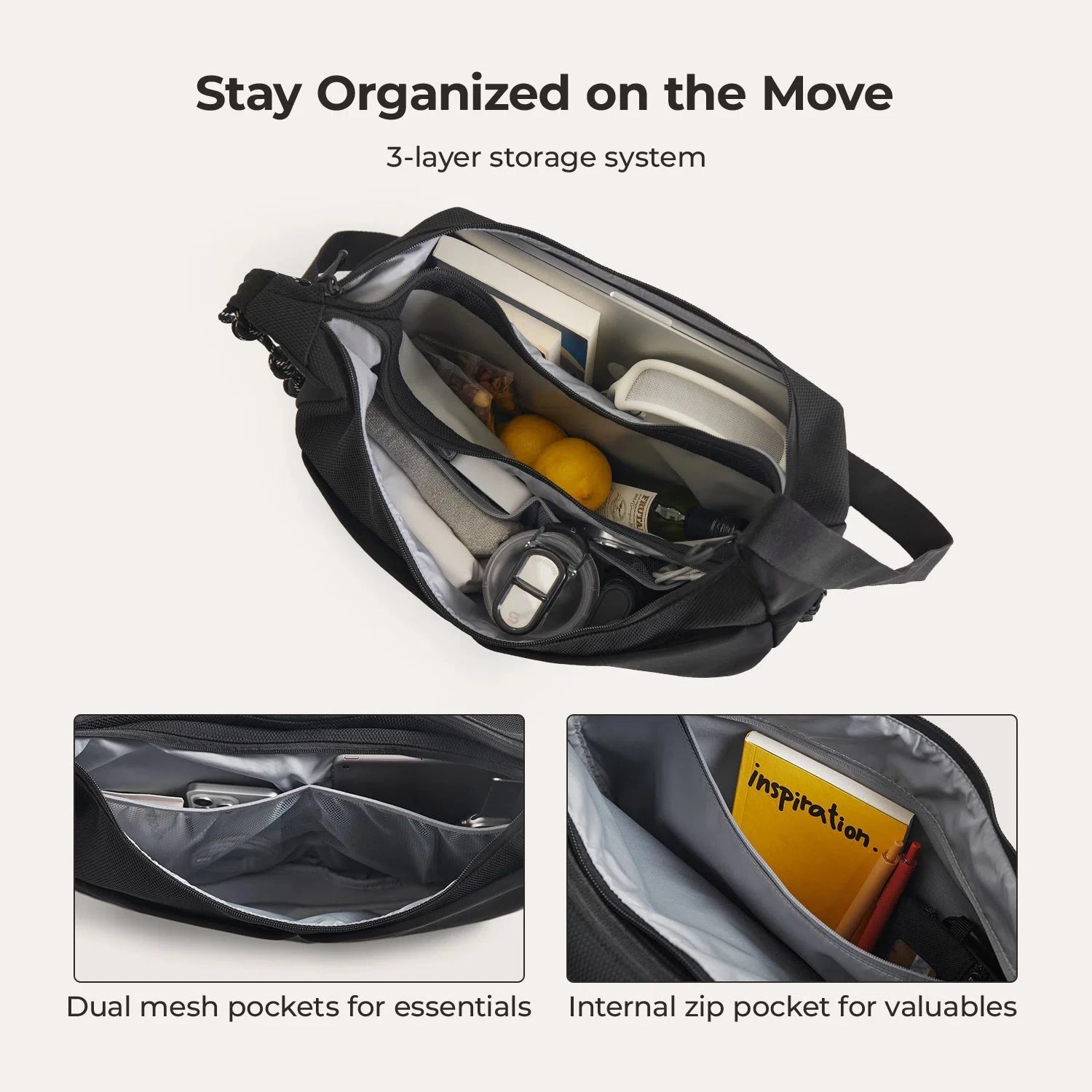 REIKI Hobo Bag BAGSMART