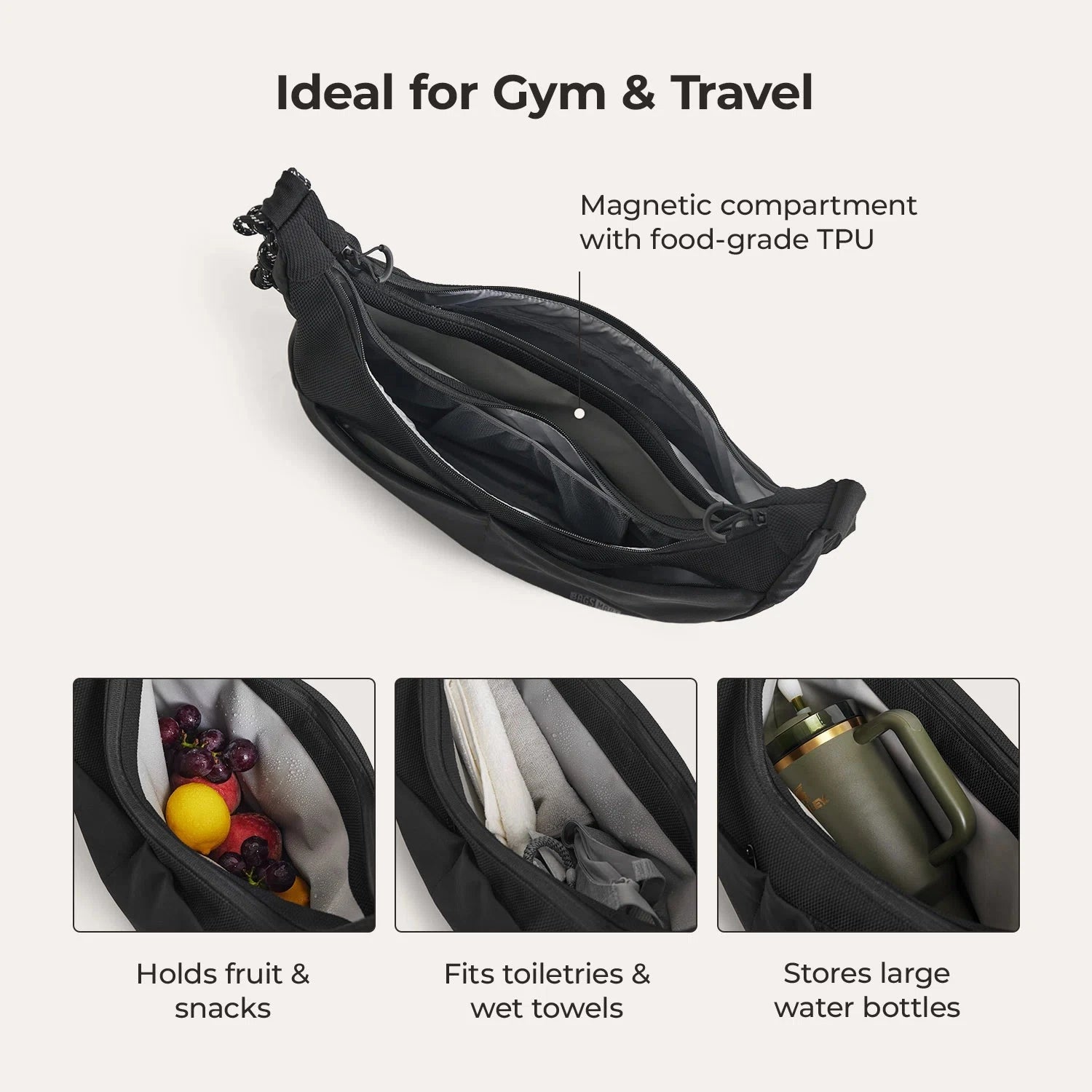 REIKI Hobo Bag BAGSMART