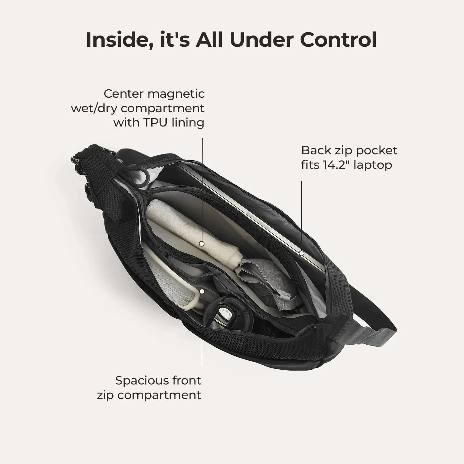 REIKI Hobo Bag BAGSMART