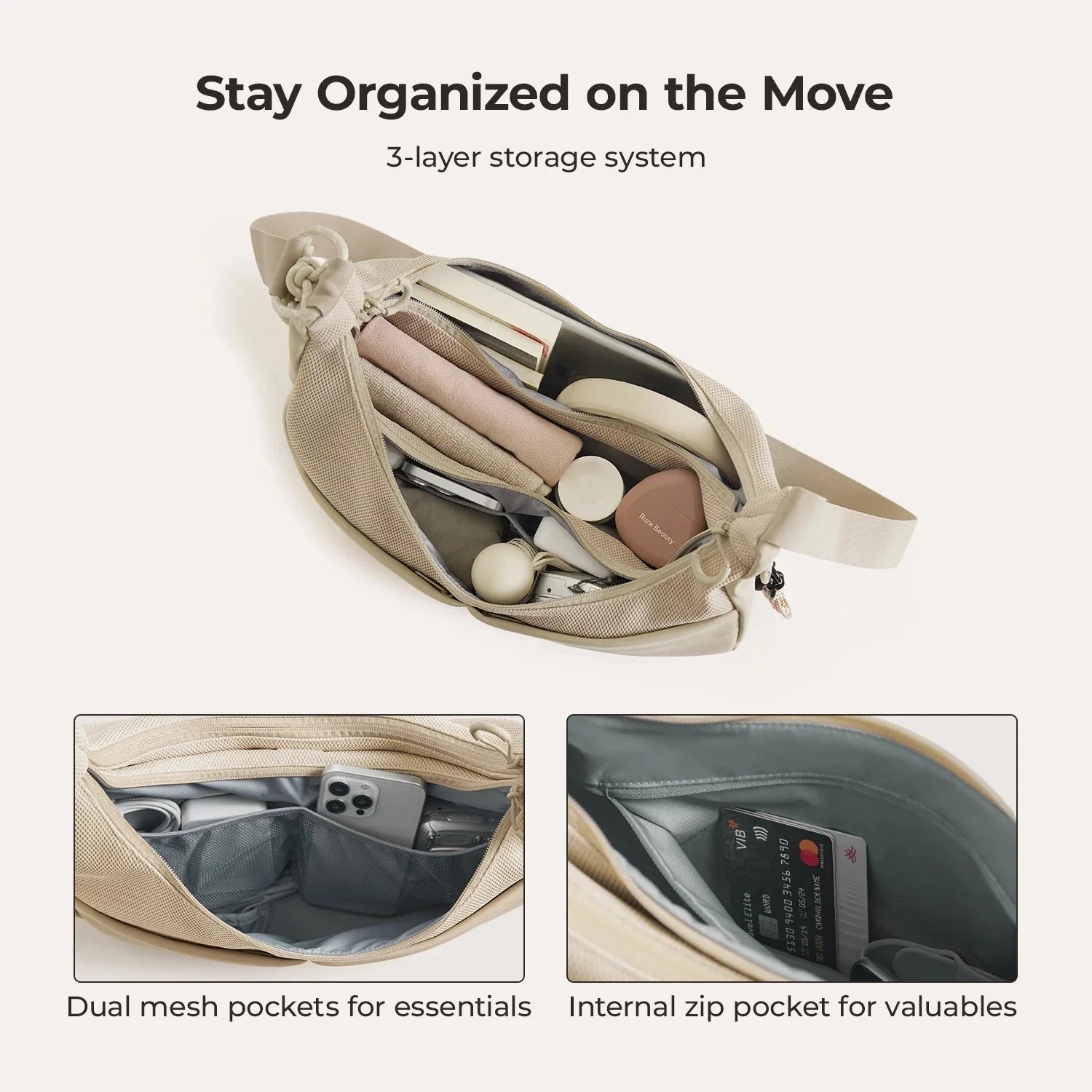 REIKI Hobo Bag BAGSMART