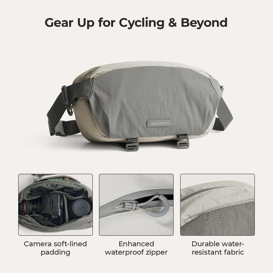 Soar 6L Camera Sling Bag with Tripod Holder - BAGSMART