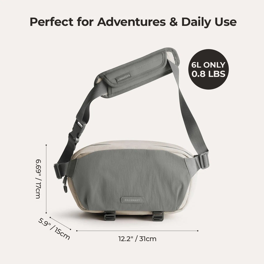 Soar 6L Camera Sling Bag with Tripod Holder - BAGSMART