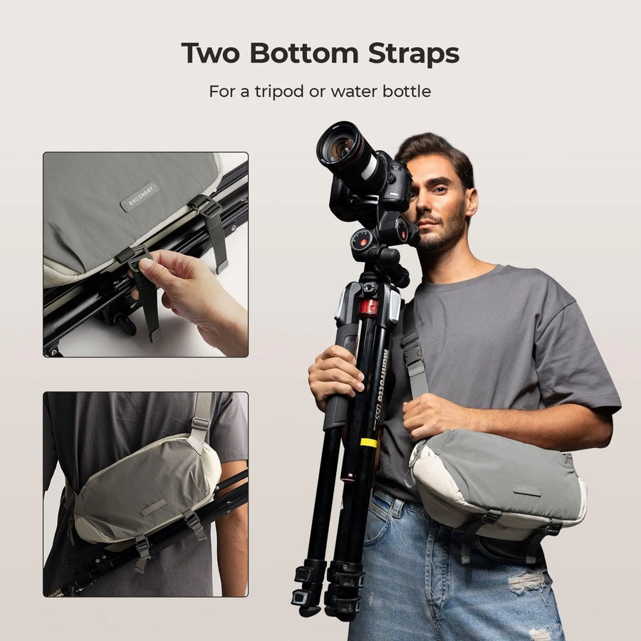 Soar 6L Camera Sling Bag with Tripod Holder - BAGSMART