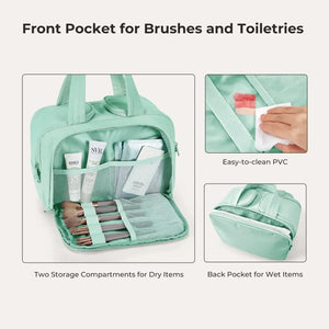 Zora Spacesaver 4-in-1 Toiletry Bag - BAGSMART