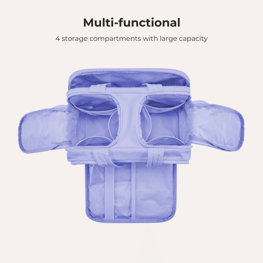Zora Spacesaver 4-in-1 Puffy Multi-Functional Toiletry Bag (Copy) - BAGSMART
