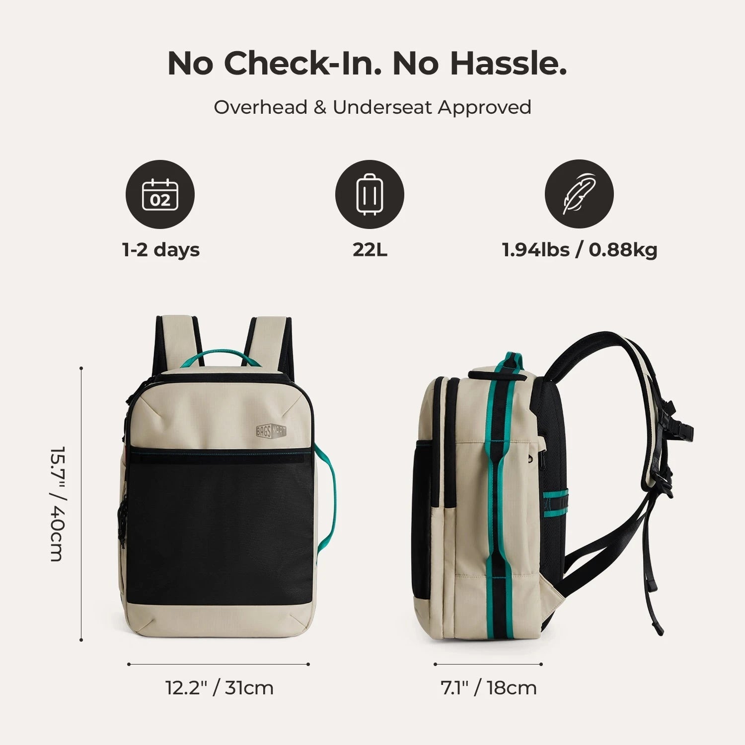 Blast Elite 22L Backpack BAGSMART