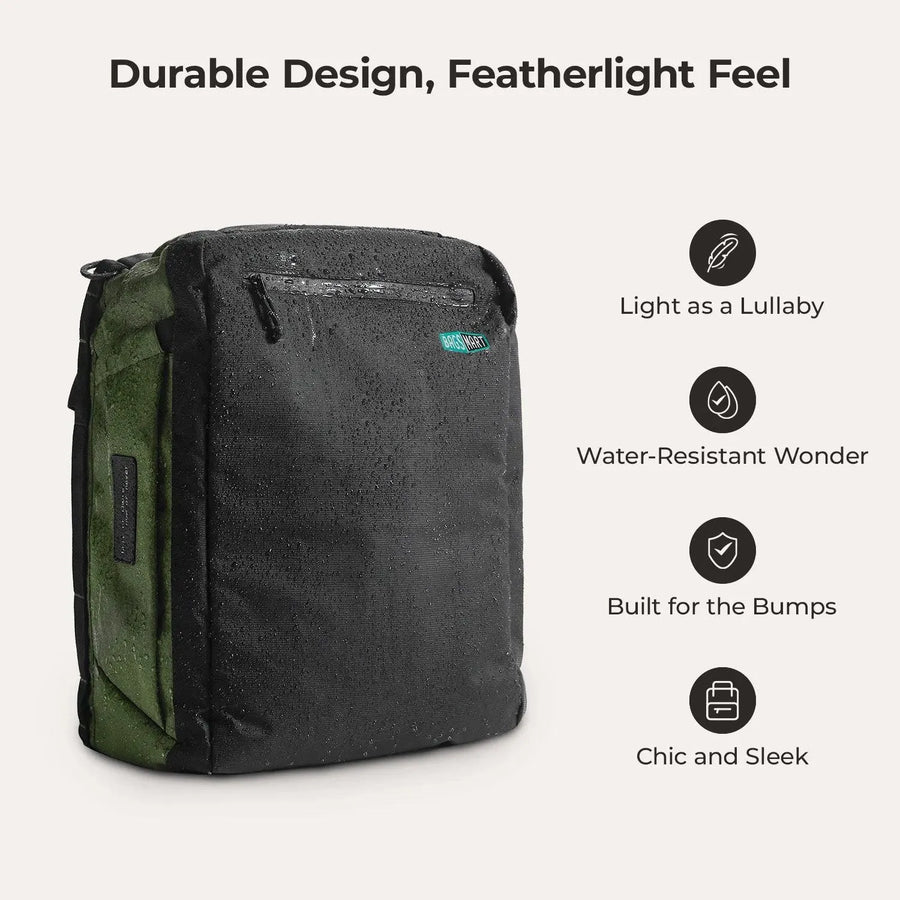 Vega 43L Carry On Travel Duffle Backpack - BAGSMART