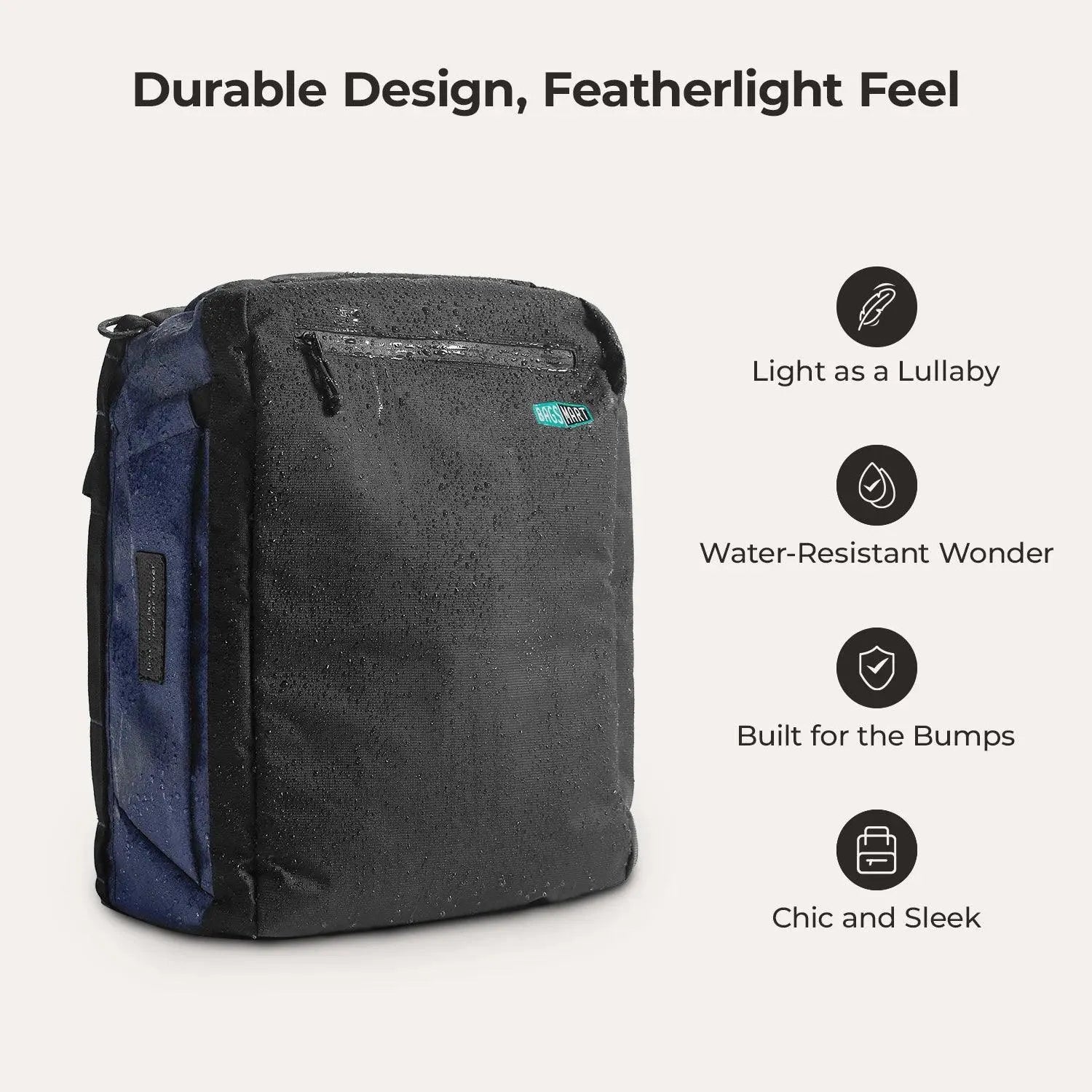 Vega 43L Carry On Travel Duffle Backpack - BAGSMART