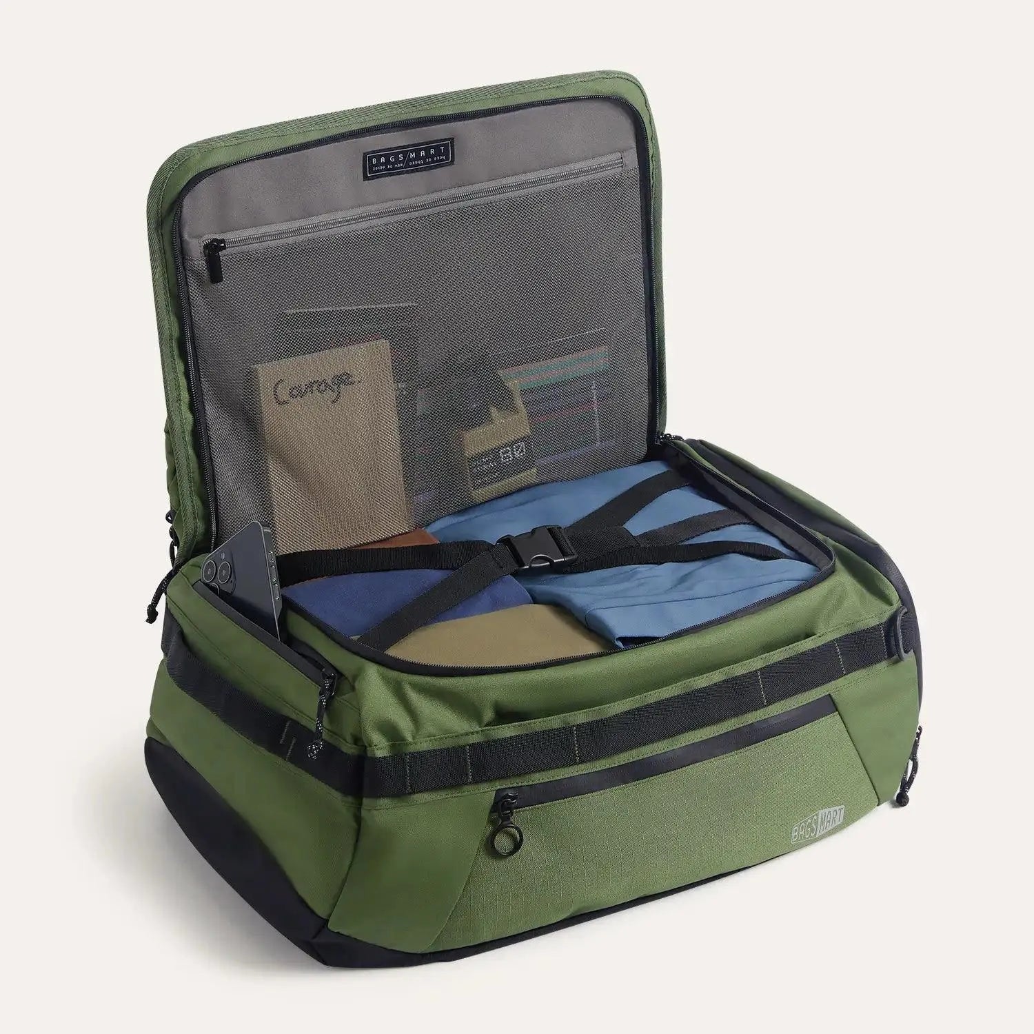 Vega 43L Carry On Travel Duffle Backpack - BAGSMART