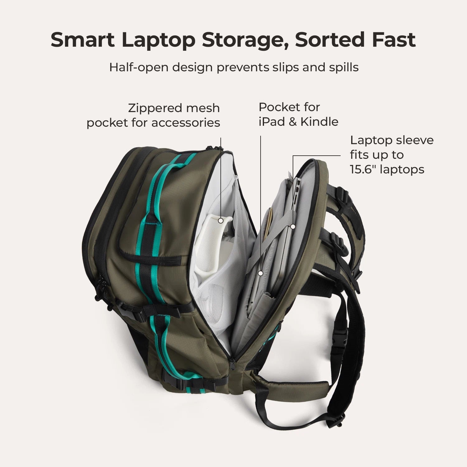 Blast Pro 40L Travel Backpack BAGSMART