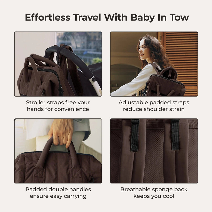 Paz 25L Diaper Backpack BAGSMART