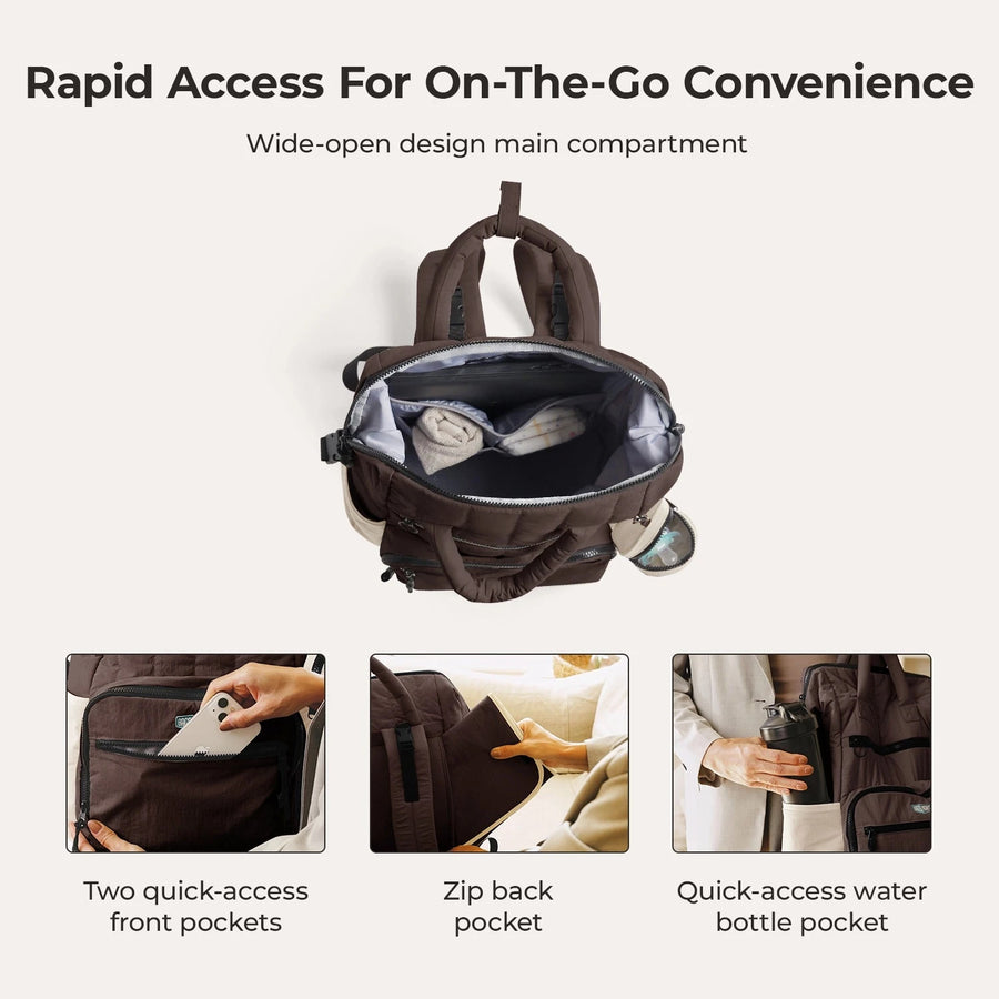 Paz 25L Diaper Backpack BAGSMART