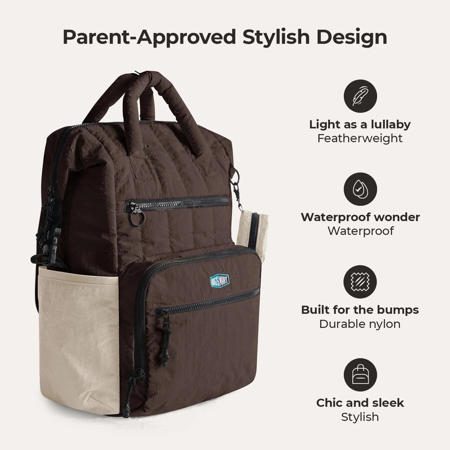 Paz 25L Diaper Backpack BAGSMART
