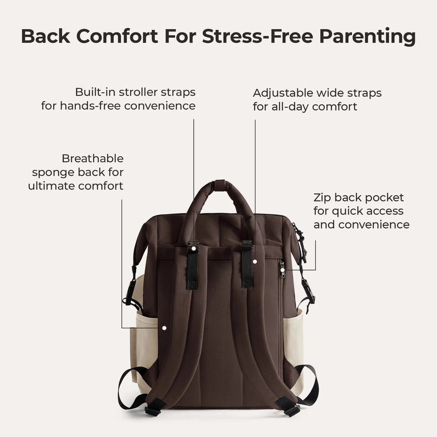 Paz 25L Diaper Backpack BAGSMART