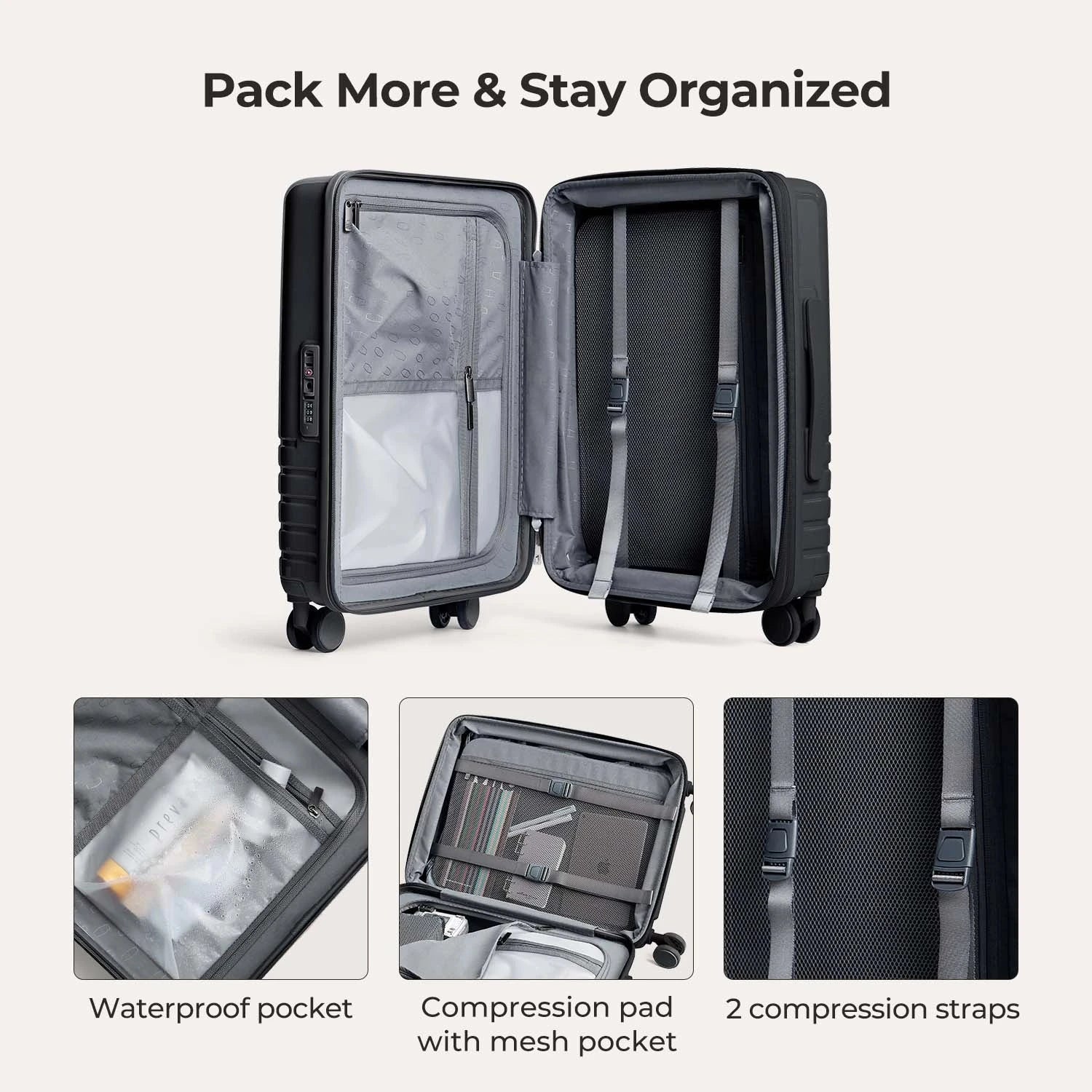 Getaway 20" Carry-On BAGSMART