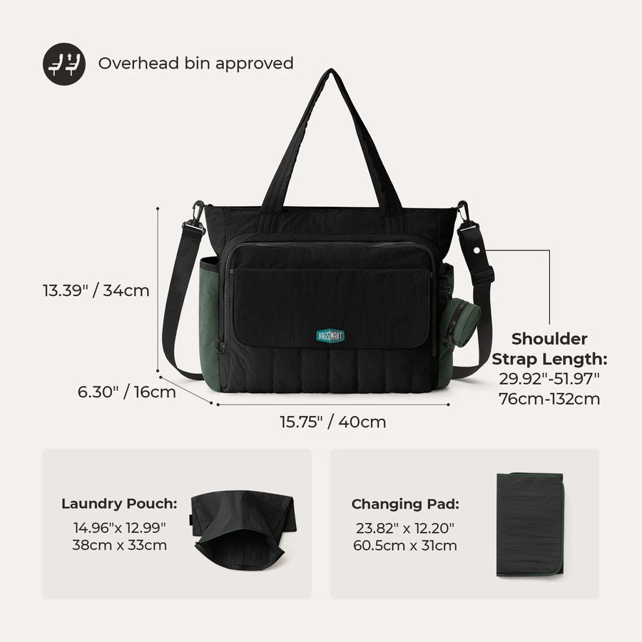Paz 25L Diaper Tote BAGSMART