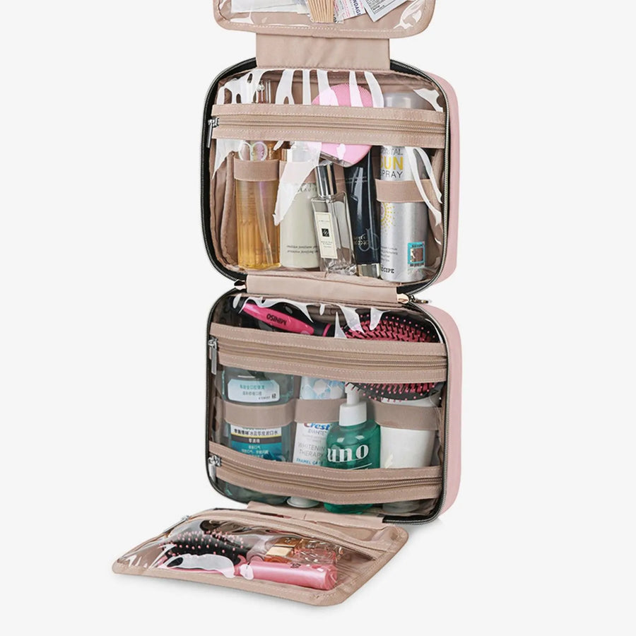 Bonchemin Pink The Space Saver Toiletry Bag - BAGSMART