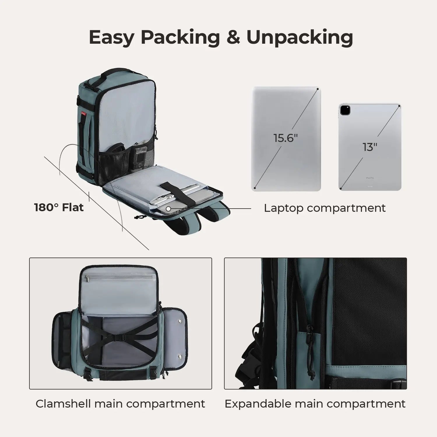 Blast Travel Backpack BAGSMART