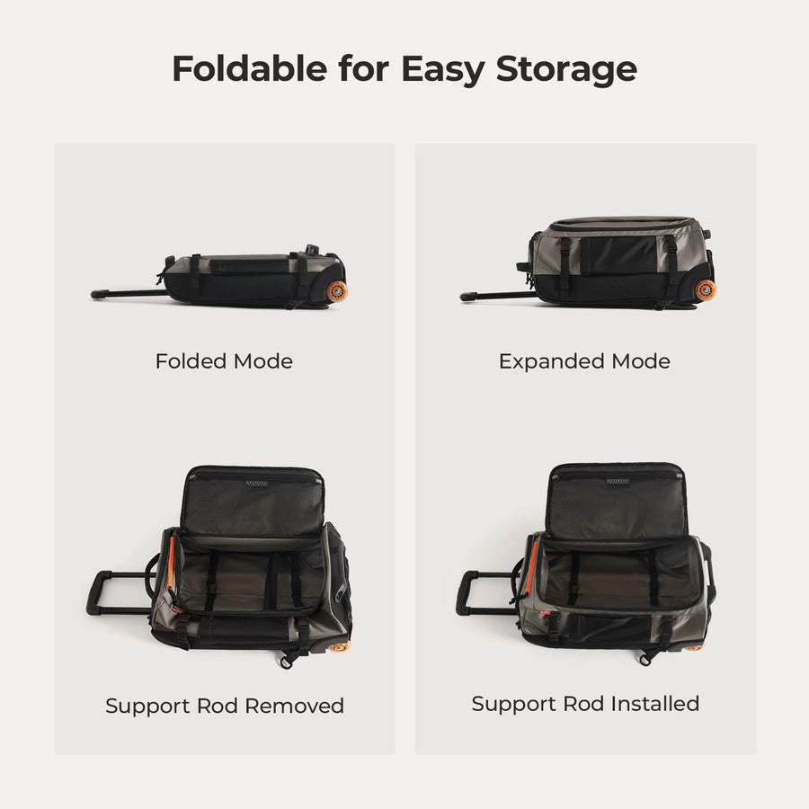 Blast 43L Roller Backpack BAGSMART