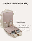 Blast-Quick Access 28L-38L Carry On Travel Backpack - BAGSMART