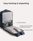 Blast-Quick Access 28L-38L Carry On Travel Backpack - BAGSMART