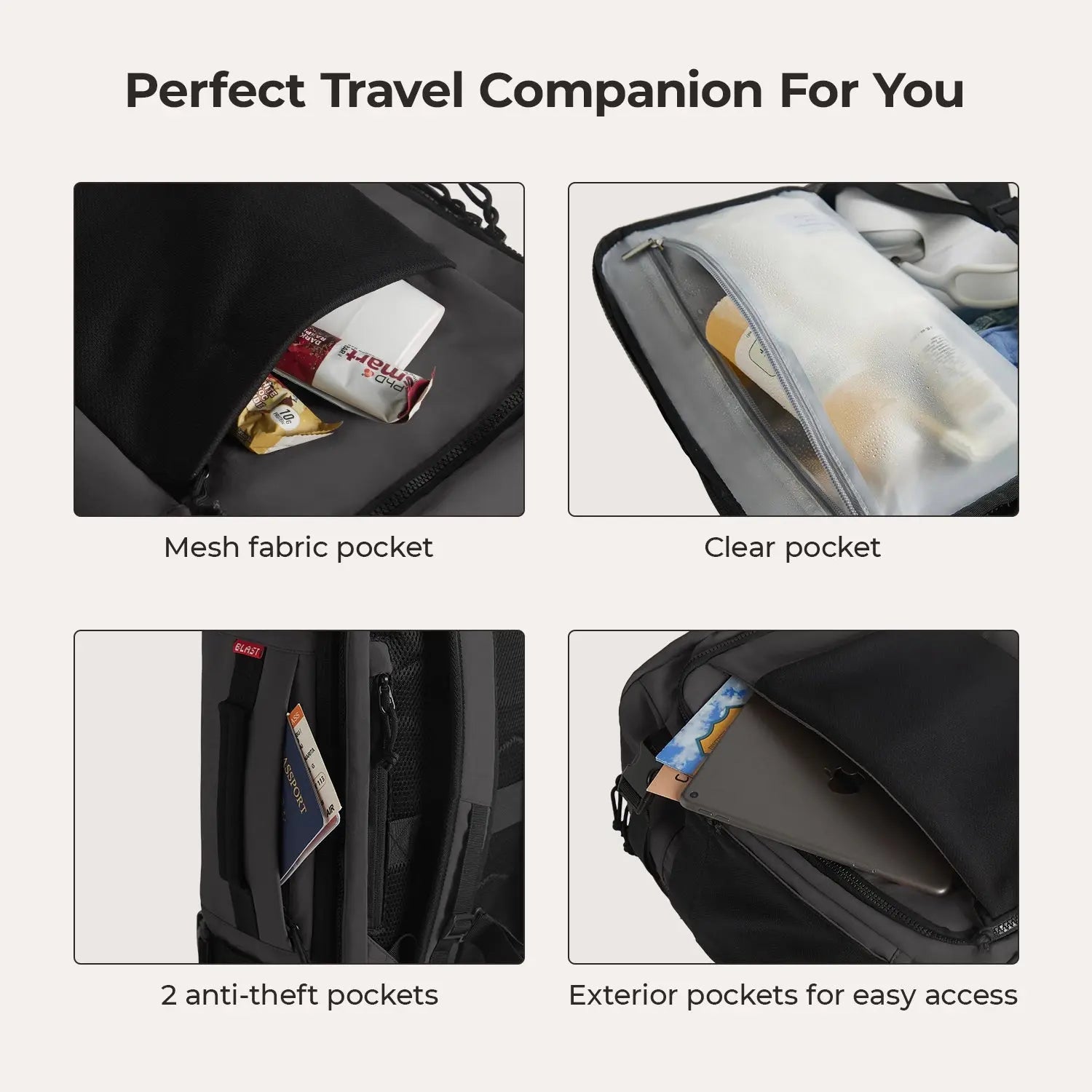 Blast Travel Backpack BAGSMART