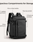 Blast-Quick Access 28L-38L Carry On Travel Backpack - BAGSMART