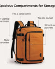 Blast-Quick Access 28L-38L Carry On Travel Backpack - BAGSMART