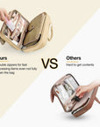 Medium Hanging Travel Makeup Organizer - BAGSMART